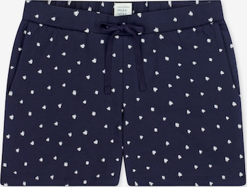 SCHIESSER Pajama Pants 'Mix & Relax' in Blue: front
