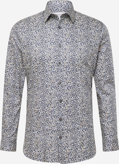 SELECTED HOMME Camisa 'SOHO-ETHAN' en beige / navy / blanco, Vista del producto