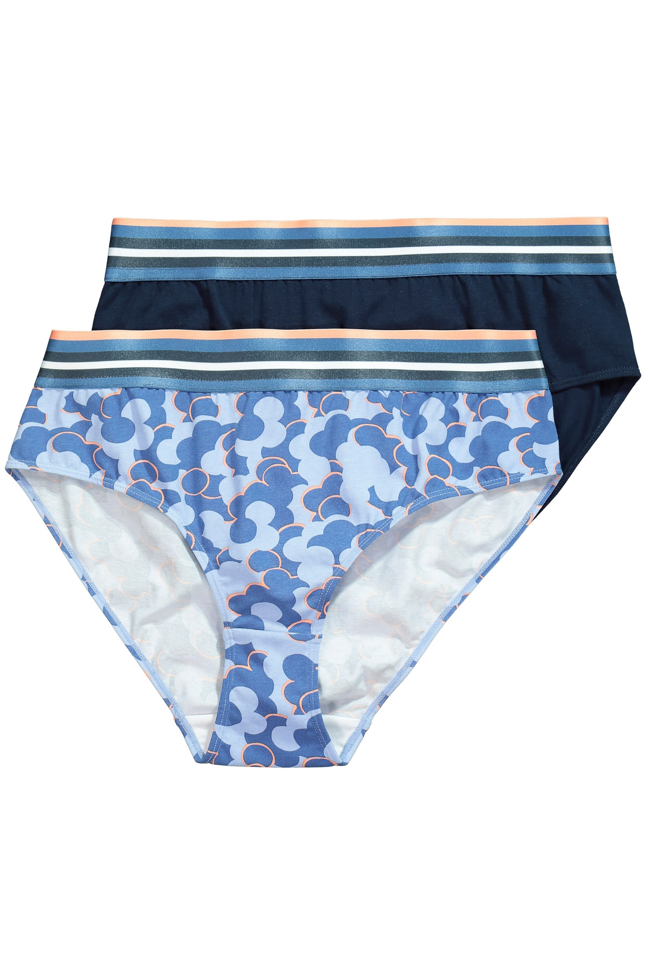 Ulla Popken Slip in Blau: Vorderseite
