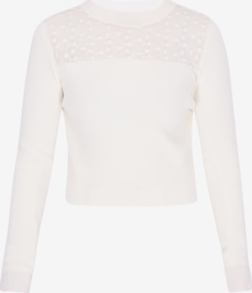 faina - Jersey 'Festive' en blanco: frente