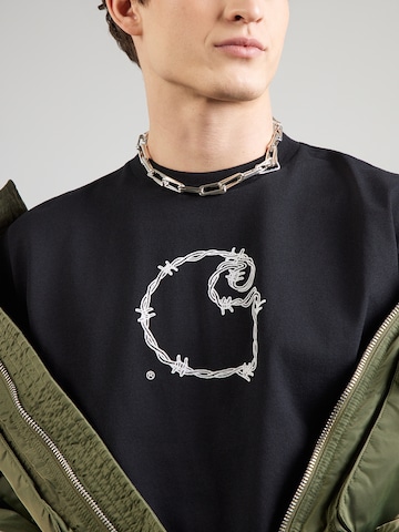 Carhartt WIP Tričko 'Barbwire' – černá