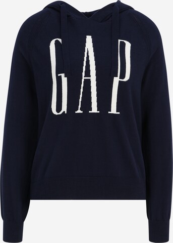 Gap Petite Pullover in Blau: predná strana