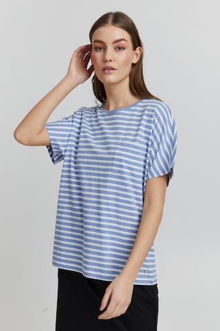 Oxmo Shirt 'Steffi' in Blauw: voorkant