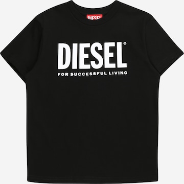 DIESEL Shirt 'LTGIM' in Black: front