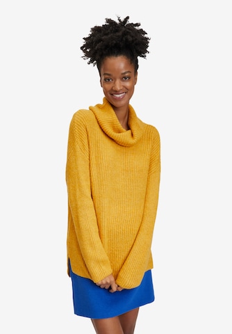 Cartoon Sweater in Yellow: front