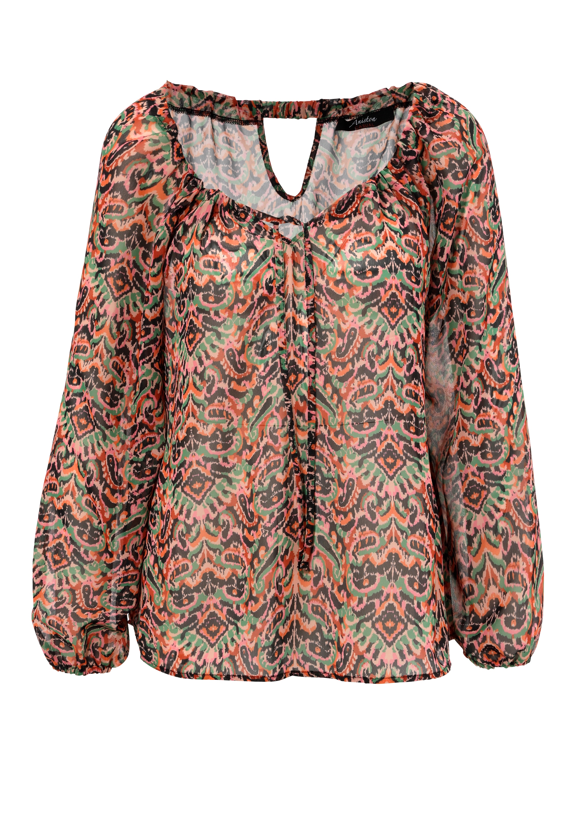 Aniston CASUAL Bluse in Mischfarben: Vorderseite