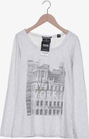 MAISON SCOTCH Langarmshirt S in Grau: predná strana