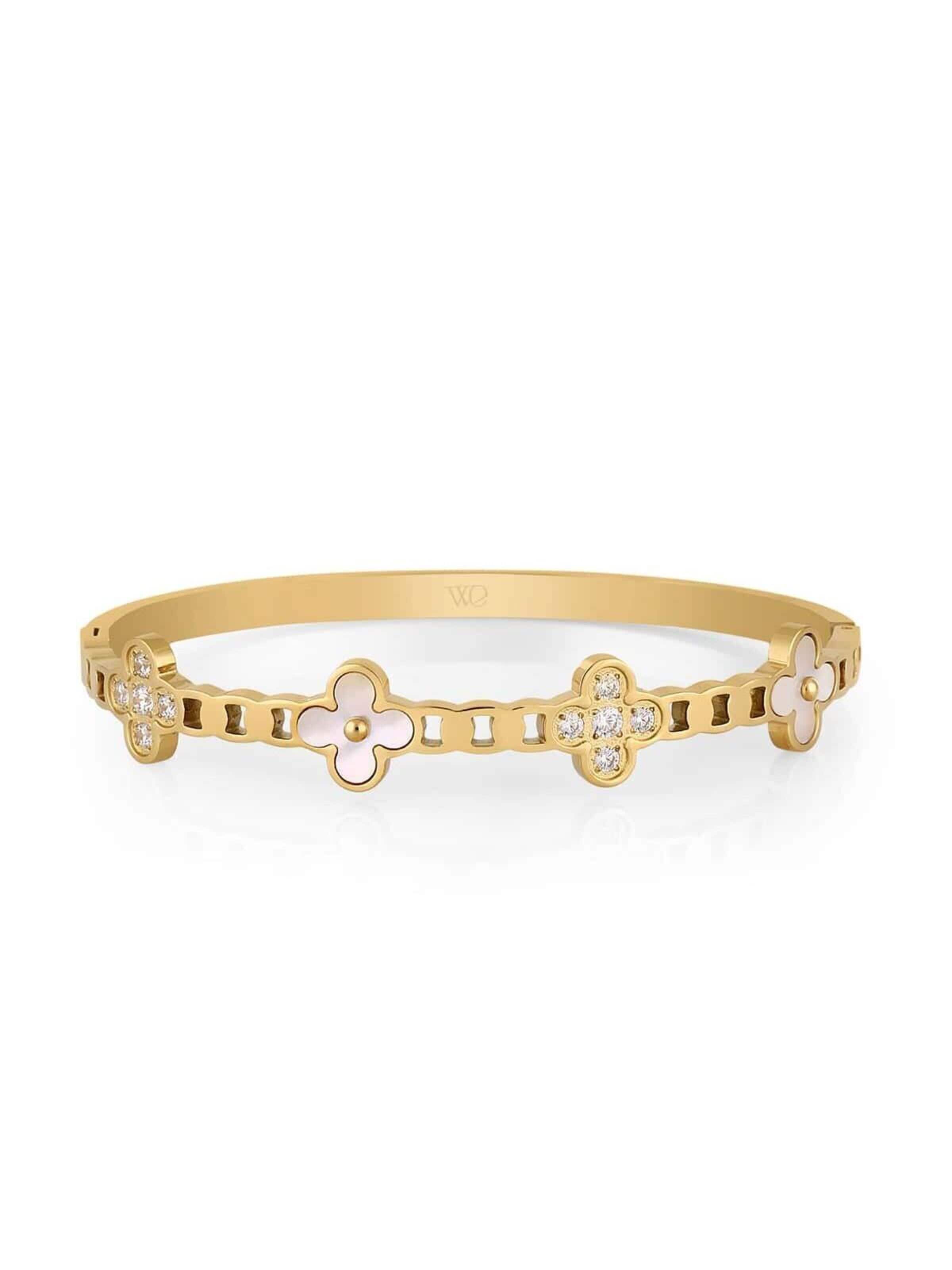 Braccialetto 'JWZRV-571' di WESSE in oro: frontale