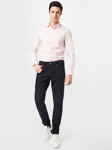 Regular fit Camicia di BURTON MENSWEAR LONDON in rosa