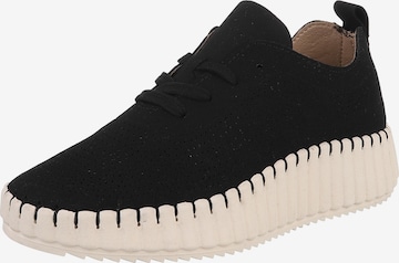 Ital-Design Lace-Up Shoes in Black: front