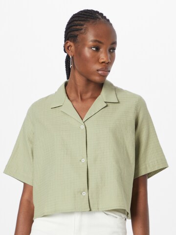 Camicia da donna di Rotholz in verde: frontale