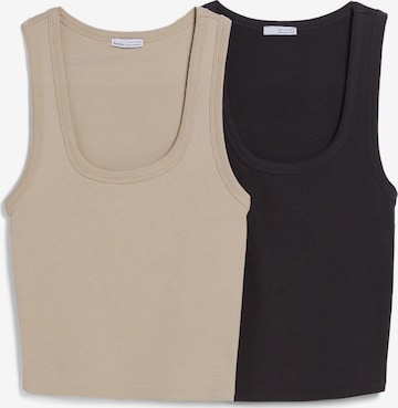 Bershka Top in Beige: predná strana