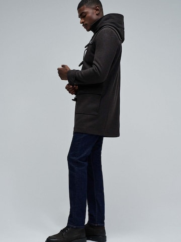 Salsa Jeans Winter Jacket 'Wool Duffle Coat' in Brown