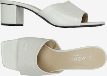 Monki Sandalen 41 in Weiß: Vorderseite