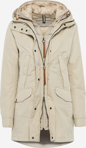 CAMEL ACTIVE Wintermantel in Beige: voorkant