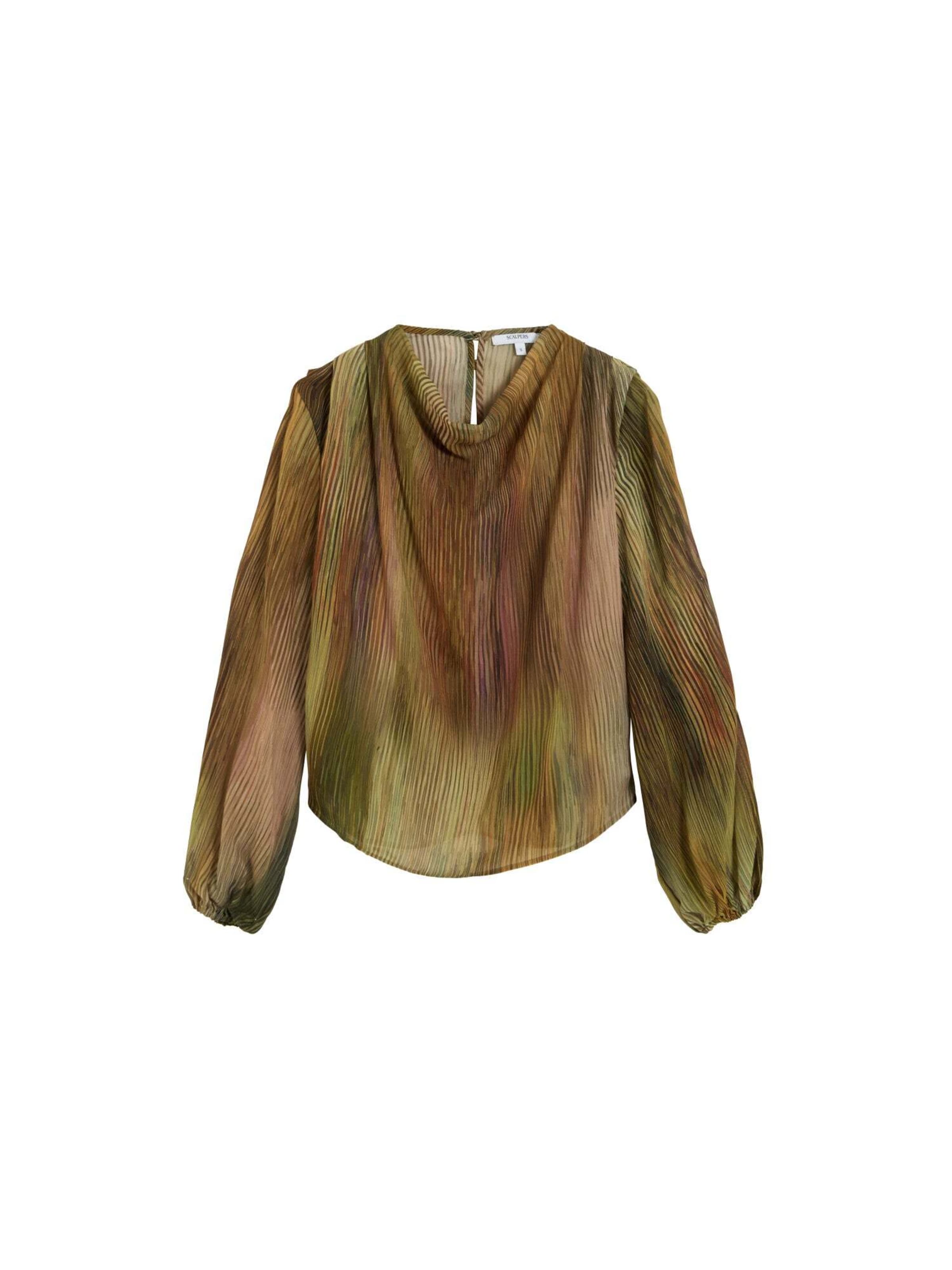 Camicia da donna di Scalpers in verde: frontale