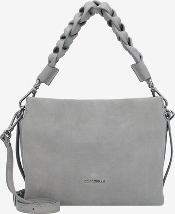 Borsa a mano di Coccinelle in grigio: frontale