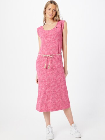 Ragwear Poletna obleka | roza barva: sprednja stran