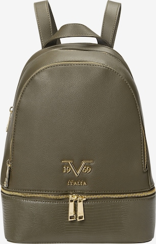 Zaino 'Robi' di 19V69 ITALIA in verde: frontale