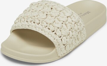 Marc O'Polo Mules in Beige: front