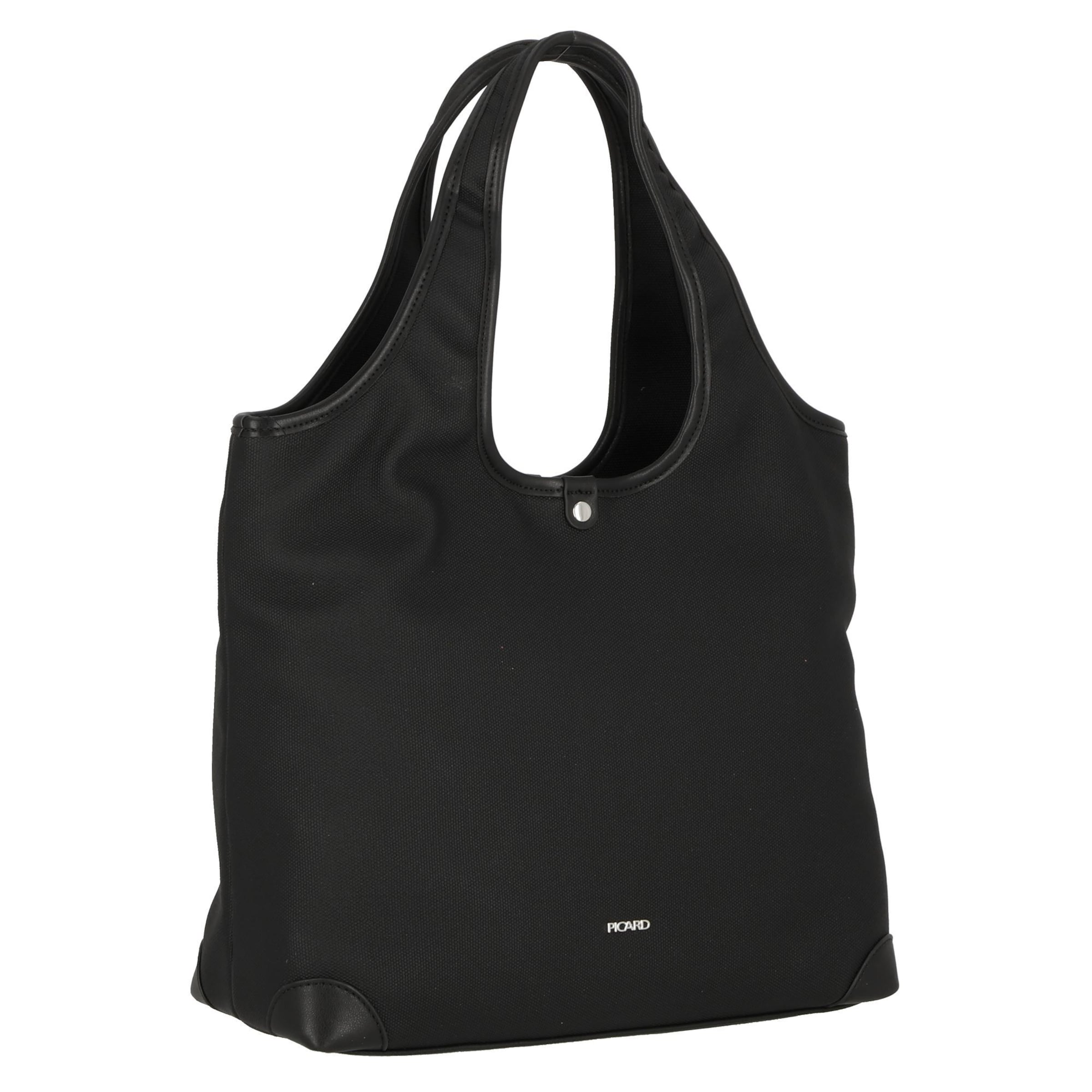 Picard Schultertasche 'Pretty' in Schwarz