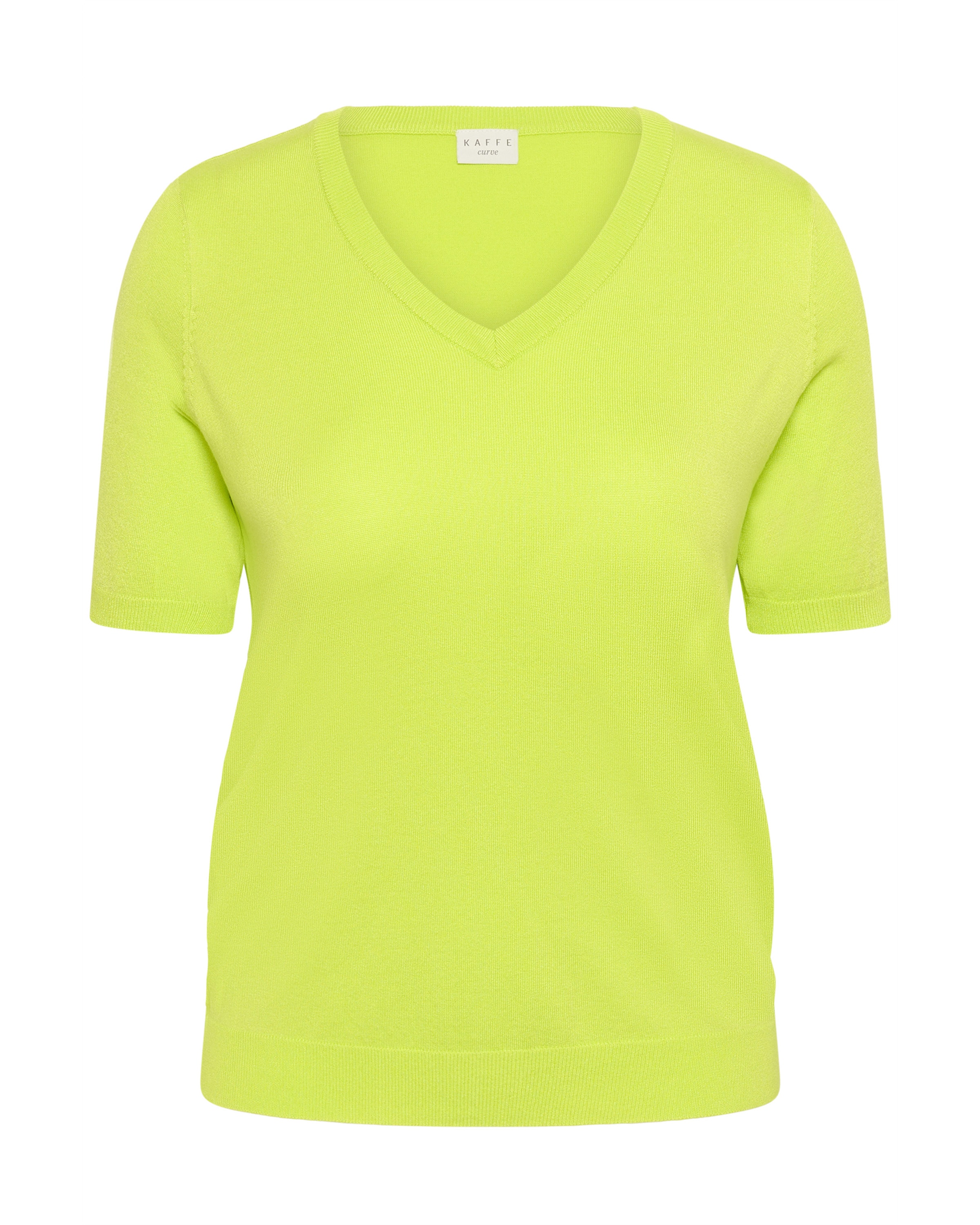 Pull-over 'Lizzy' KAFFE CURVE en vert : devant