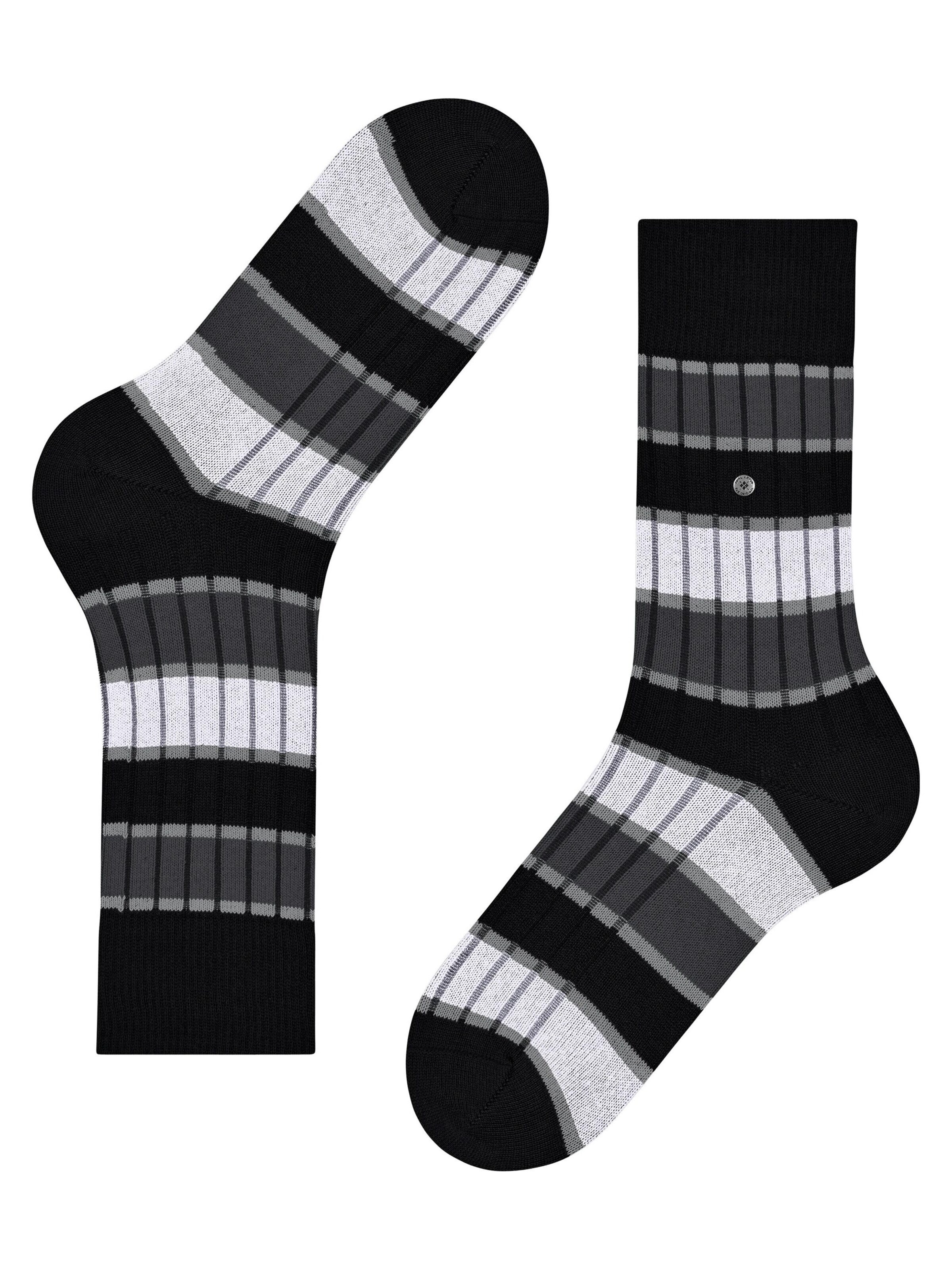 BURLINGTON Socken 'Beaming'‌‌ in Schwarz