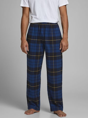 JACK & JONES Regular Pyjamabroek 'JACRIMON' in Blauw: voorkant