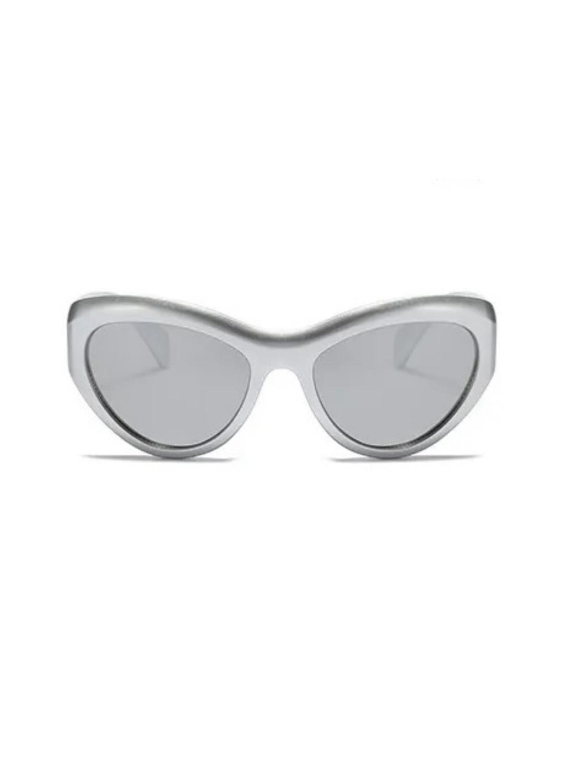 VEYREY Sunglasses in White: front