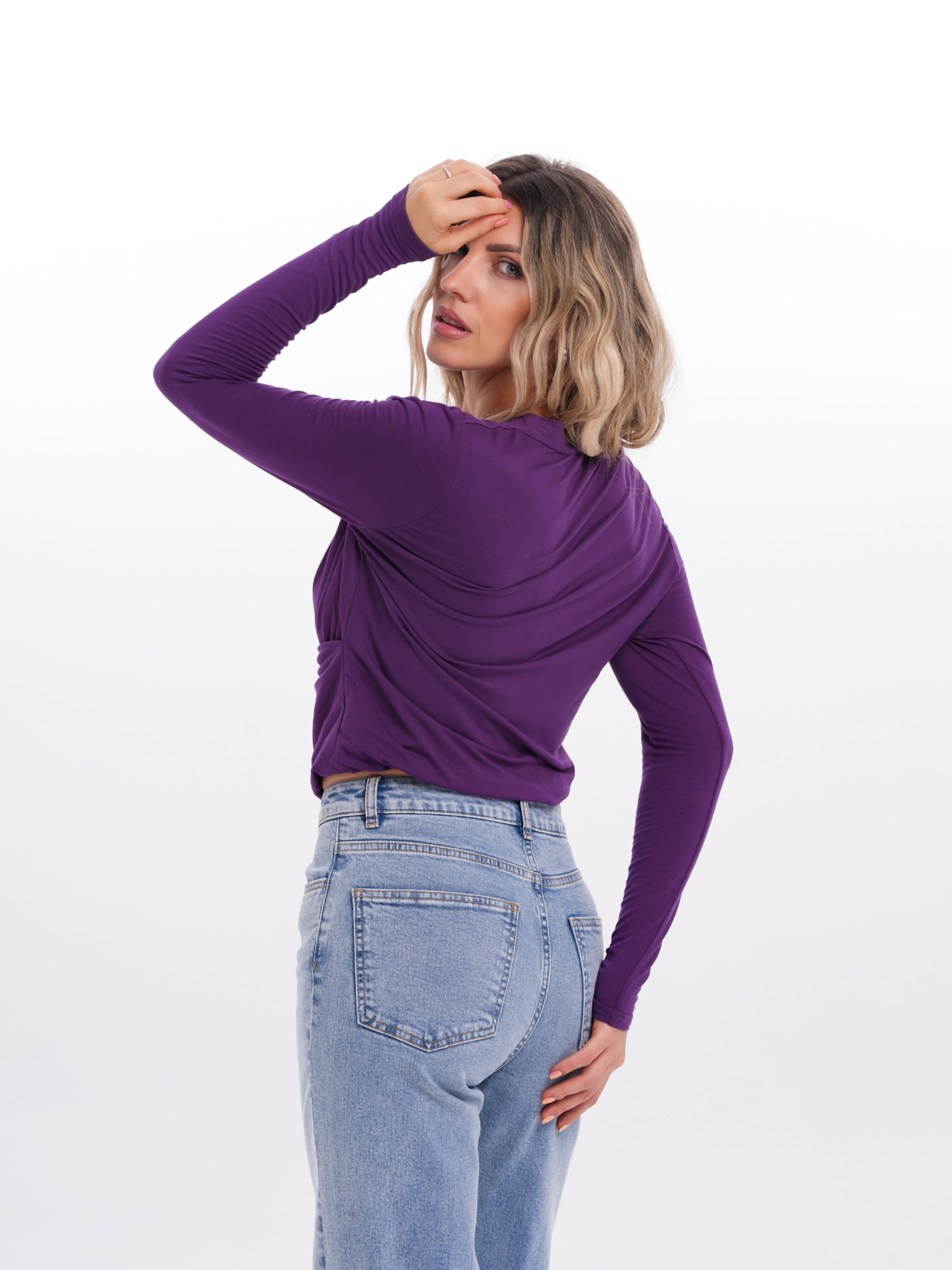 MYLAVIE by Sarah Harrison Póló - lila