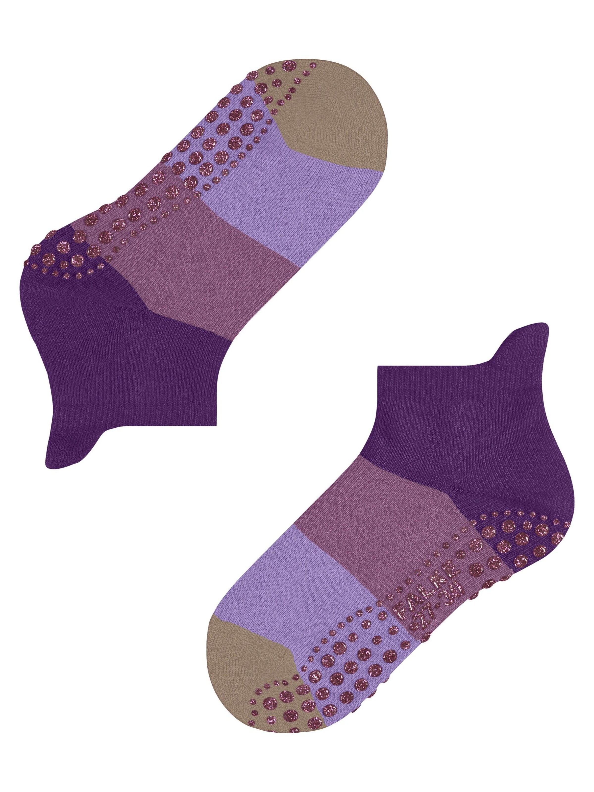 FALKE Socks 'Colour Block' in Purple