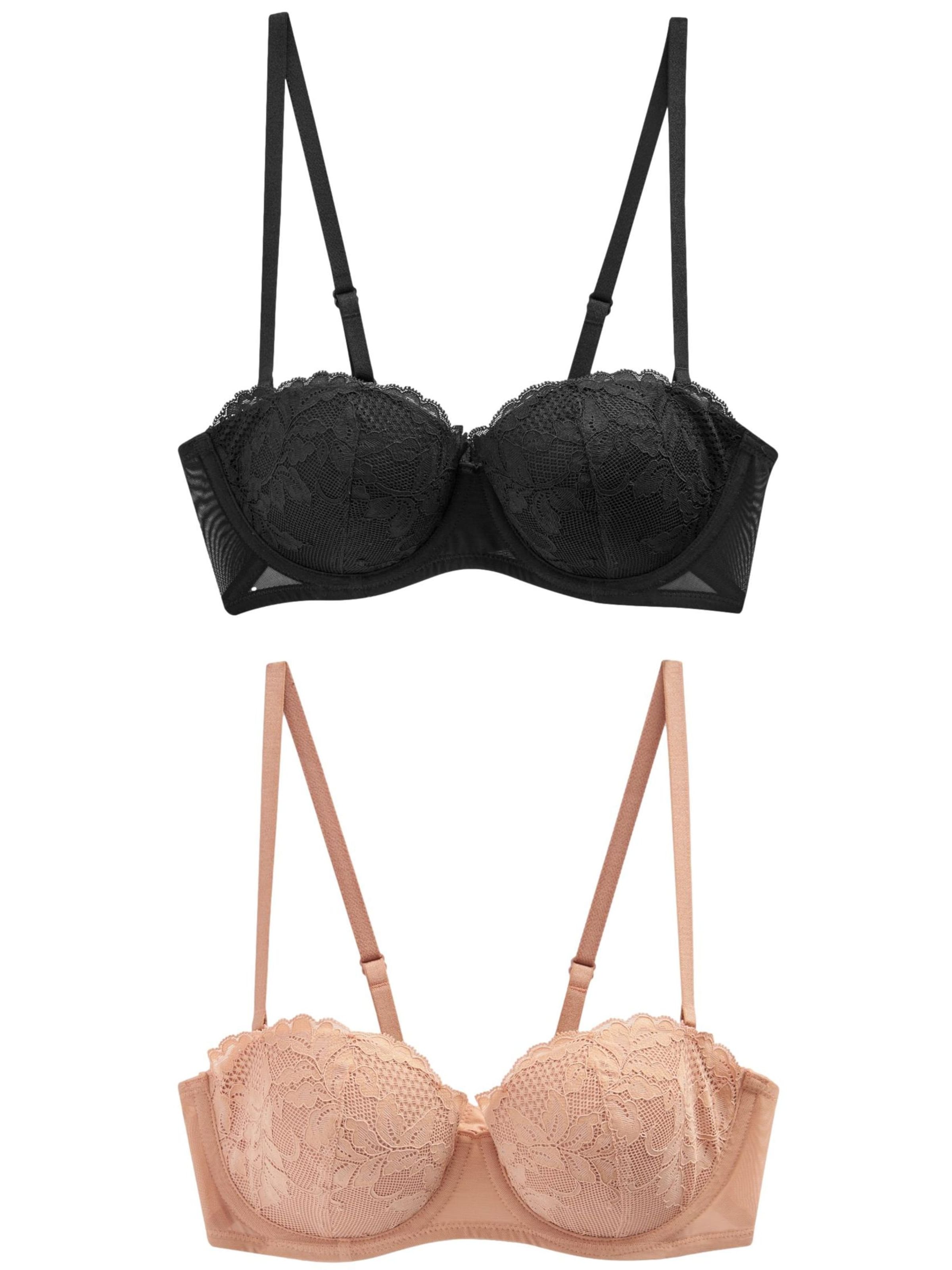 Next Balkonetová Podprsenka – béžová: přední strana