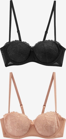 Next Podprsenka ve velikosti 65/B - tělová / černá, Produkt