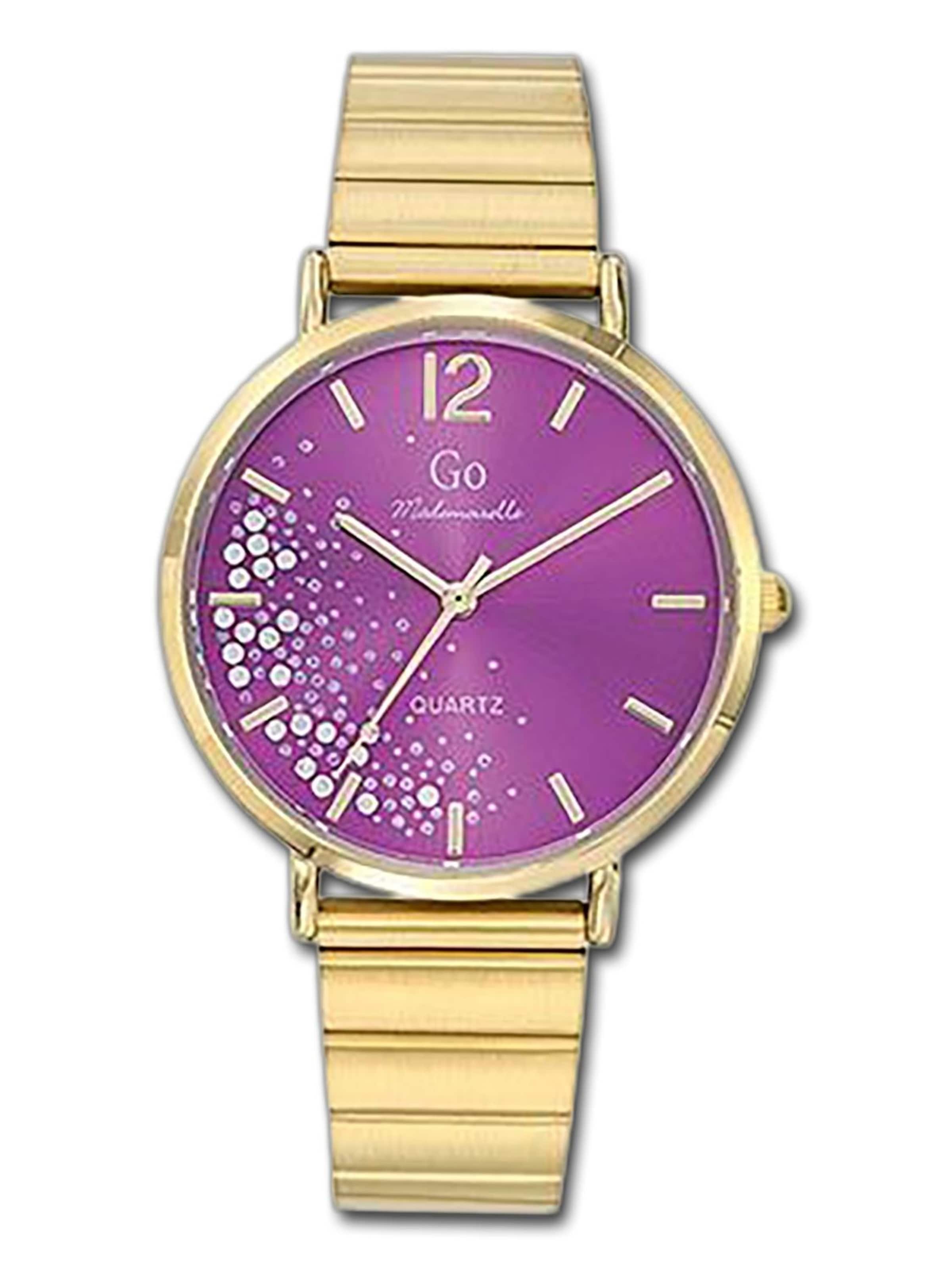 GO GirlOnly Analog Watch in Gold: front