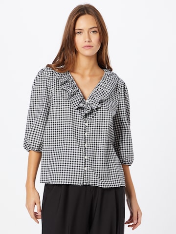 Dorothy Perkins Blúz - fekete: elől