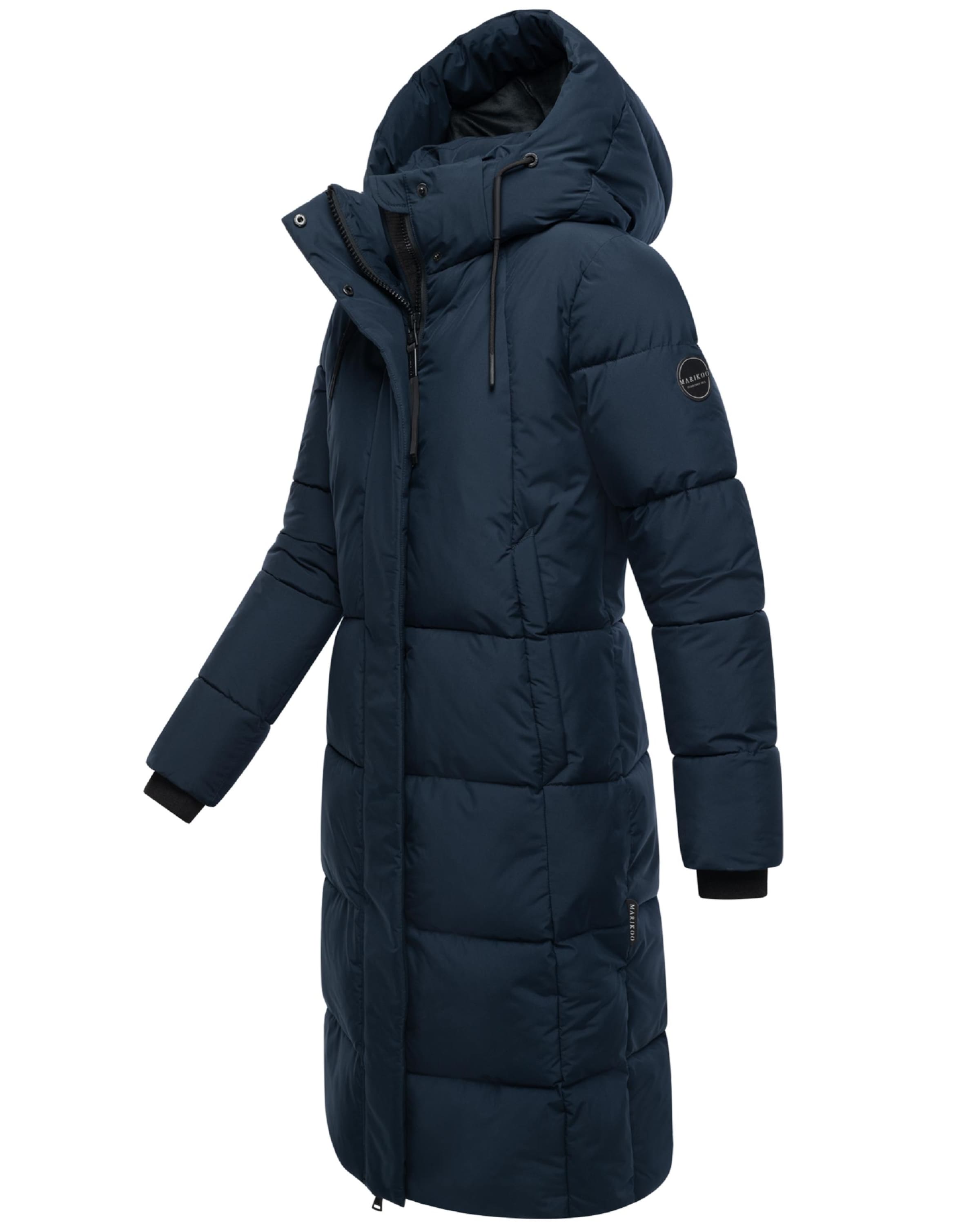 MARIKOO Winter Coat 'Chumanii XVI' in Blue