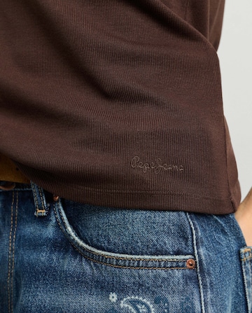 Pepe Jeans Shirt 'Bruna' in Braun