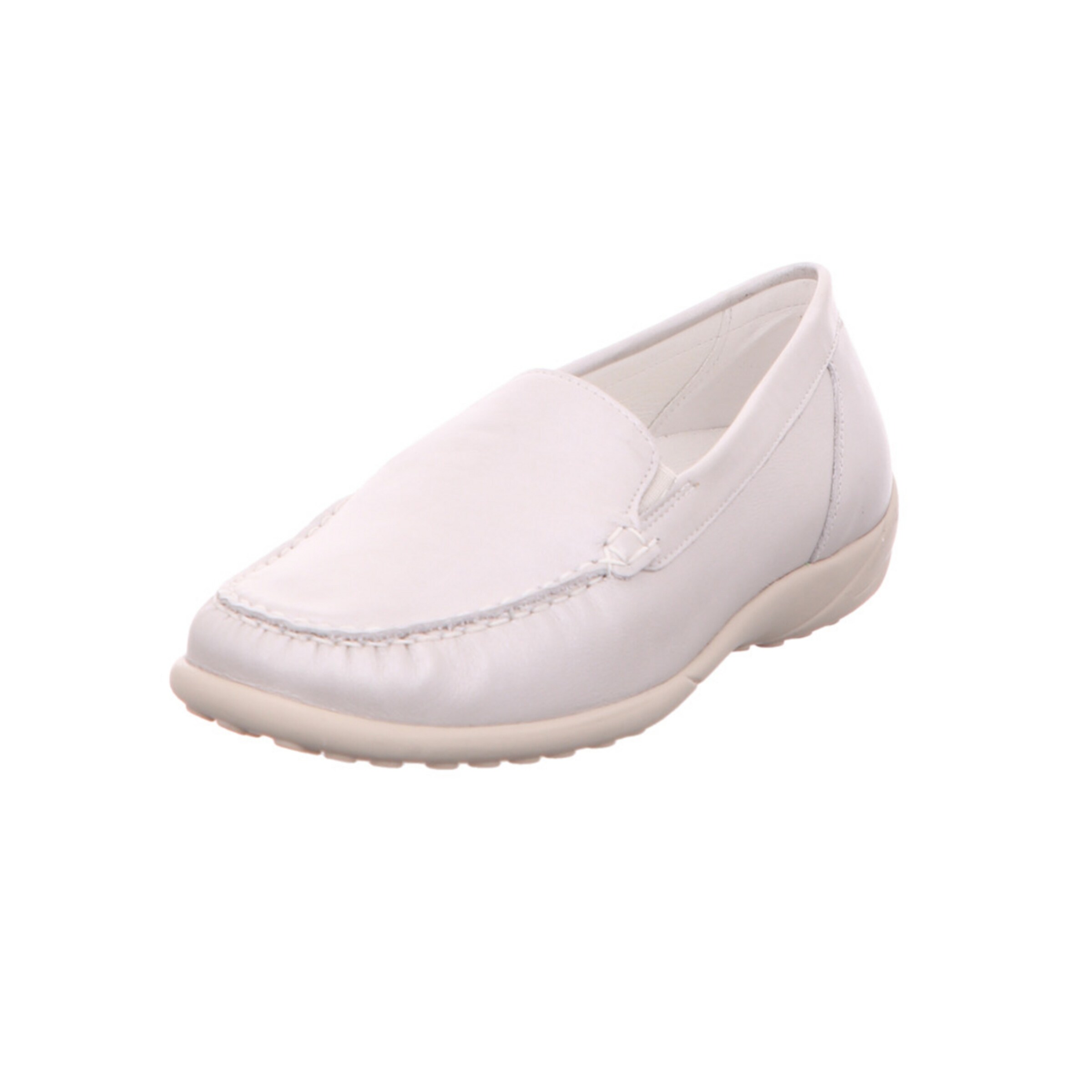 WALDLÄUFER Moccasins in White, Item view