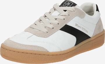 Marc O'Polo - Zapatillas deportivas bajas en blanco: frente