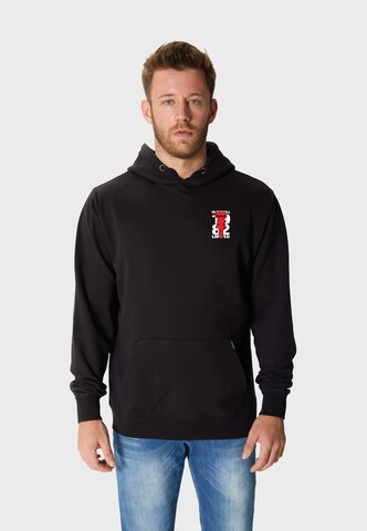 Oldskull Sweatshirt 'ASIAN METROPOLIS SKULL GRAPHIC' in Black: front