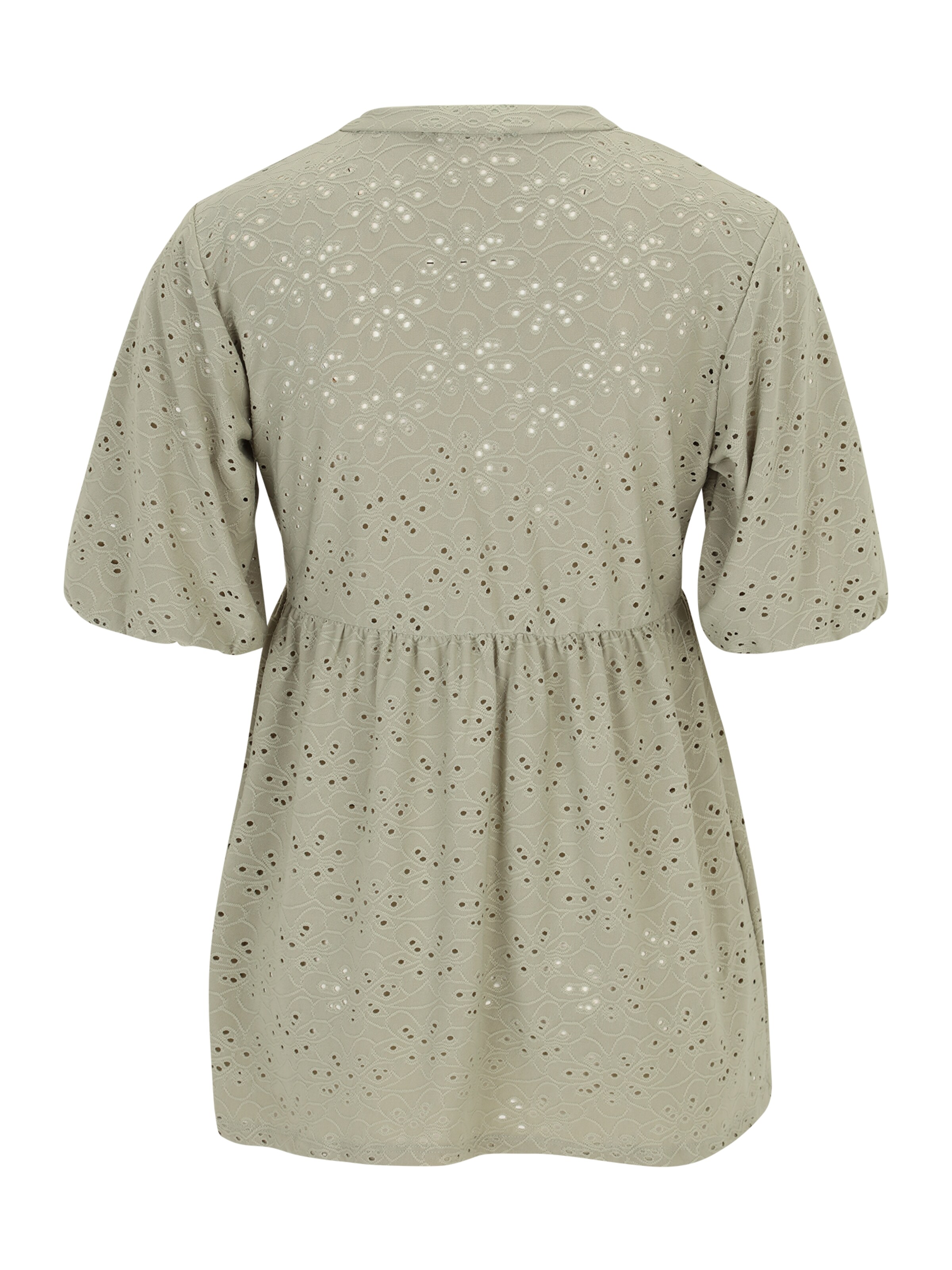 MAMALICIOUS Blouse 'MLANNALINE LIA' in Green