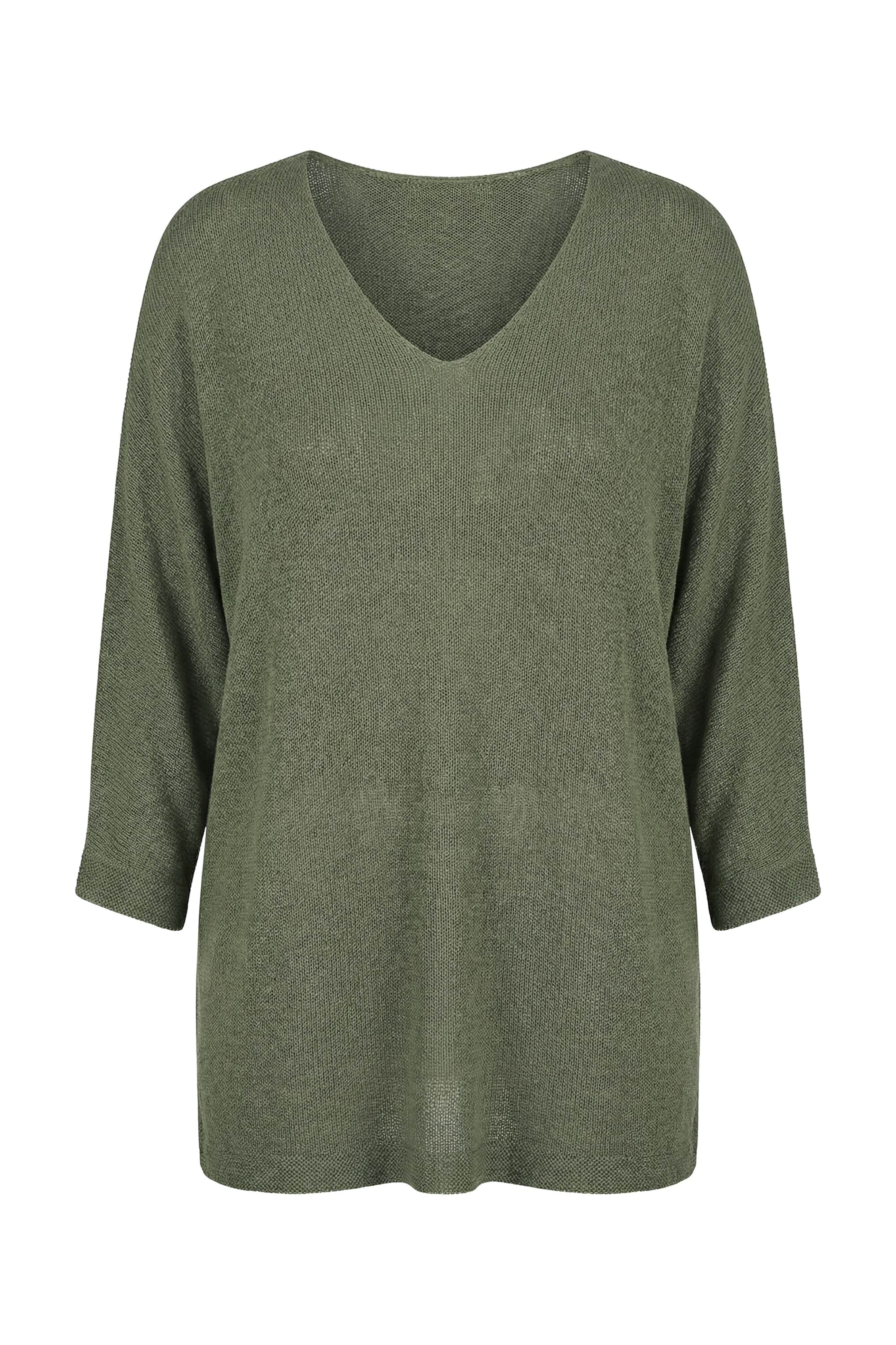 MIAMODA Pullover in Grün: Vorderseite