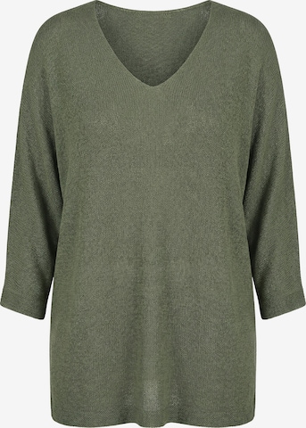 MIAMODA Pullover in Grün: Vorderseite