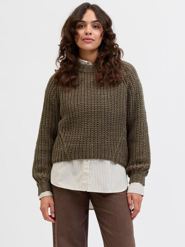 Pull-over 'JXKelly' JJXX en vert : devant