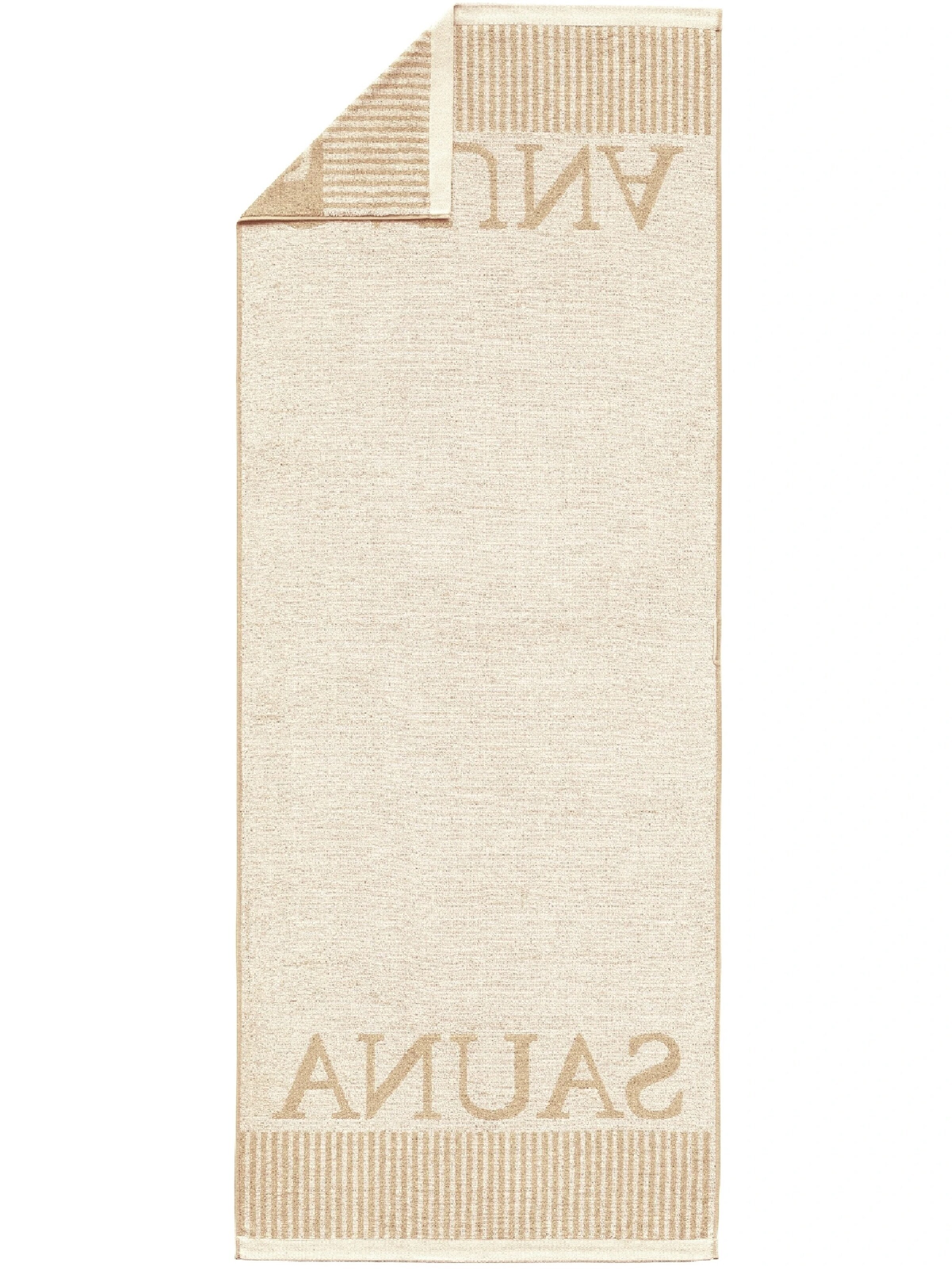 SCHIESSER Handtuch 'Rom' in Beige