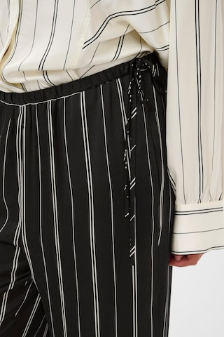 Wide Leg Pantalon 'SLMarcela' SOAKED IN LUXURY en noir