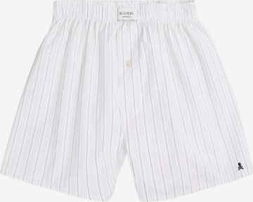 balta Scalpers Boxer trumpikės: priekis