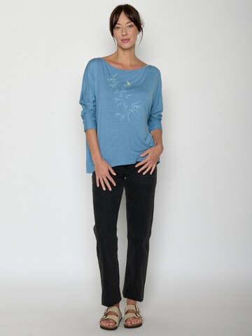 Maglietta 'Dickybird Simper' di GREENBOMB in blu