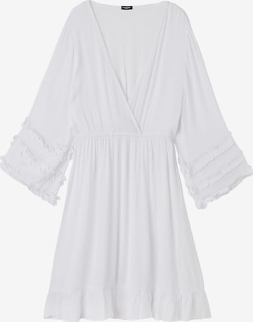 CALZEDONIA Beach Dress in White: front