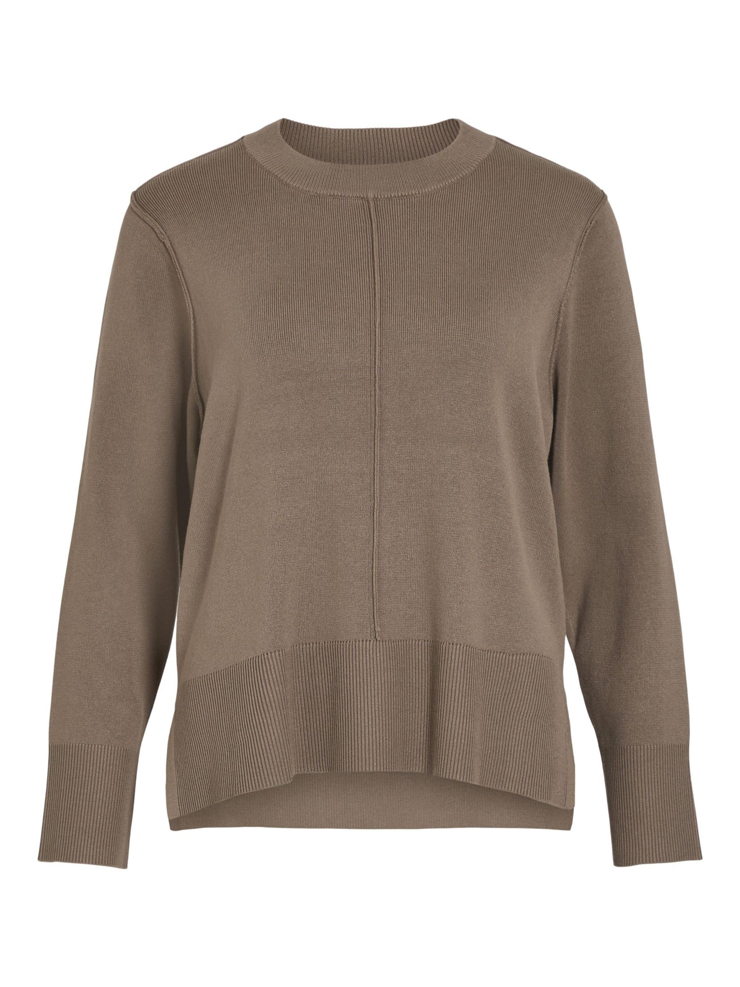 VILA Trui in Bruin: voorkant